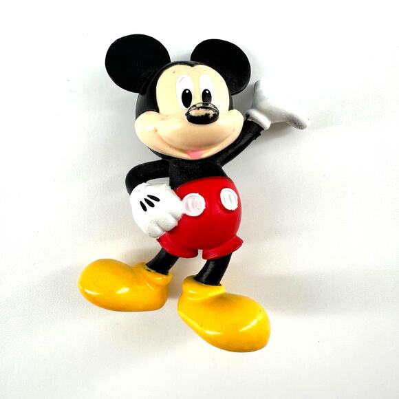 Disney Mickey Mouse Friends Figurine 5 Pieces Mickey,Minnie,Goofy, Donald, Pluto - Picture 2 of 13